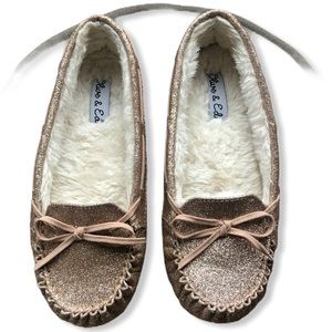 Girls Moccasin Slippers